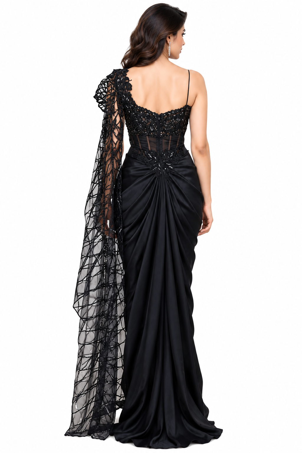 Drape Sari - DSK Cauter designer wear, image 2