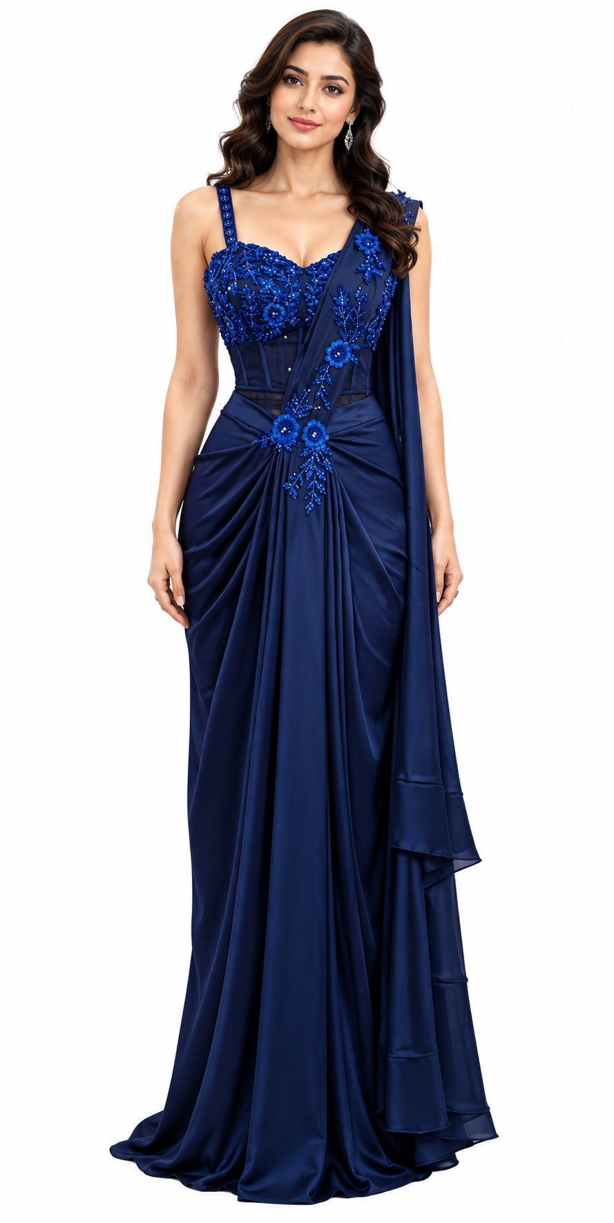 Skirt Coat Set Blouse - Evening Edit - DSK Cauter designer wear, image 1