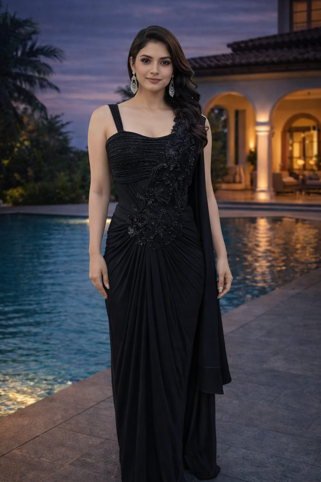 Drape Sari Wiring Blouse