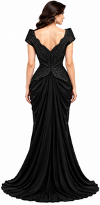 Onepiece Gown - Multicolor Statement - DSK Cauter designer wear, image 4