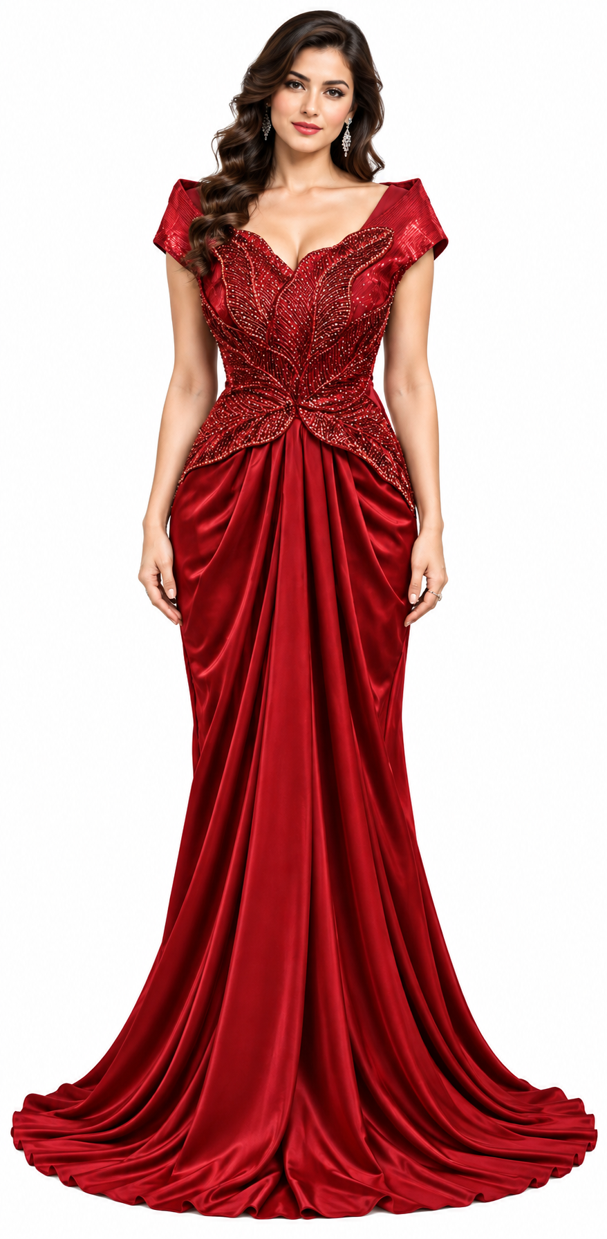 Onepiece Gown - Multicolor Statement - DSK Cauter designer wear, image 7