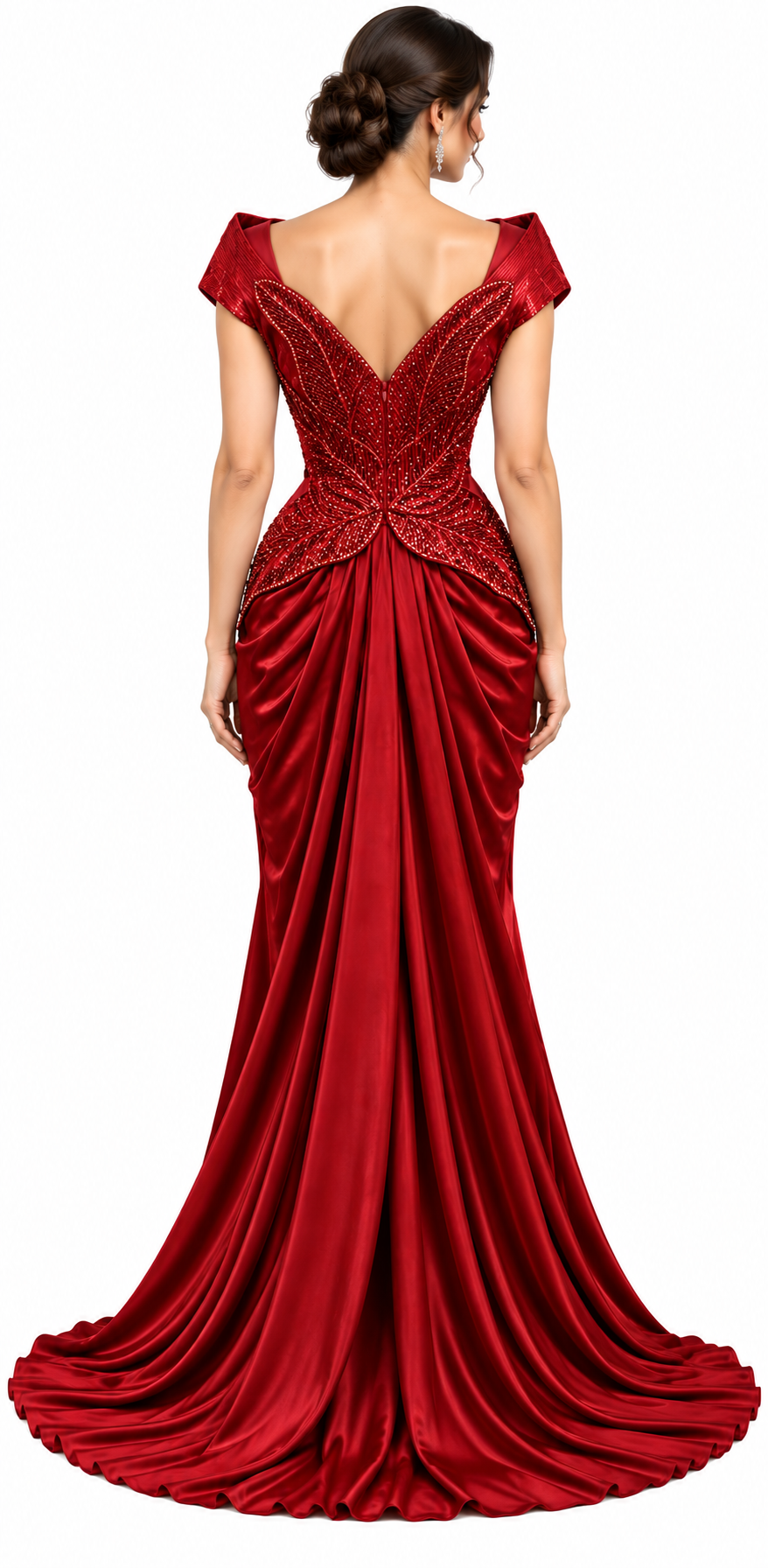 Onepiece Gown - Multicolor Statement - DSK Cauter designer wear, image 8